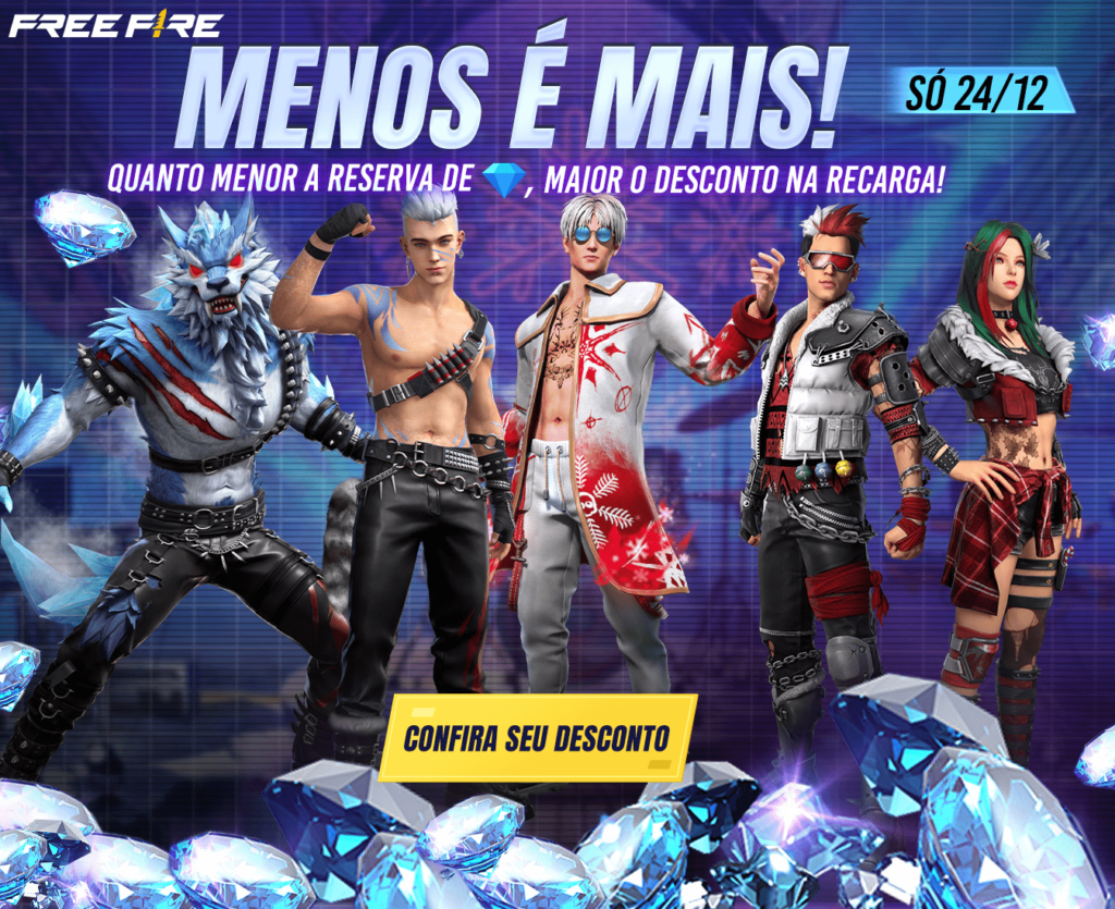 MENOS É MAIS CONFIRA O EVENTO DE DIAMANTES QUE ESTÁ PARA CHEGAR AO