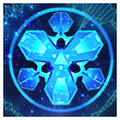 Triangular Snowflake Avatar