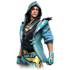 Conjunto Asas Turquesa