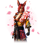 Conjunto Ayakashi das Flores