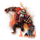 Conjunto Brabuíno Flamejante