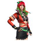 Conjunto Rojo picante