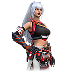 Conjunto Face Flamejante