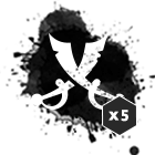 Paquete de Medallas de Pirata