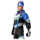 Conjunto Skatista da Neve