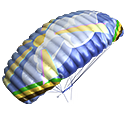 Paracaídas - Nube solar