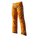 Pantalones de Cuero Beige