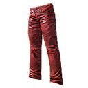 Calças de Couro Marrom