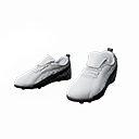 Botines de fútbol blancos