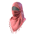 Keffiyeh Vermelho