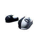 Gatito blanco y negro