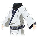 Yukata blanco de Ryomen Sukuna