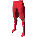 Uniforme rojo de la BFF