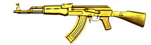 AK47 - Revestida de Ouro