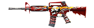 M4A1 - Caveira Flamejante