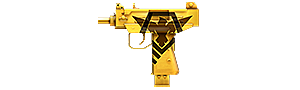 Mini Uzi Dorada
