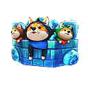 Gloo Wall - Winter Shiba