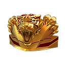 Parede de Gel - Tigre Dourado