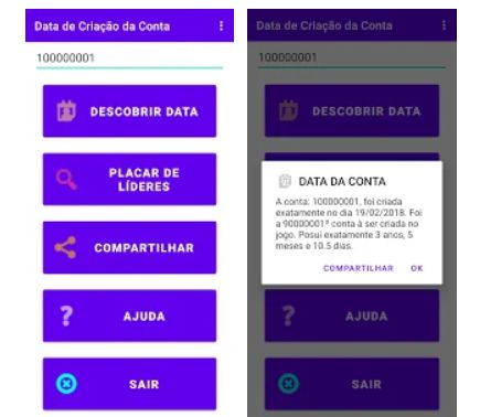 Data da Conta via ID - FRIFAS – Apps no Google Play