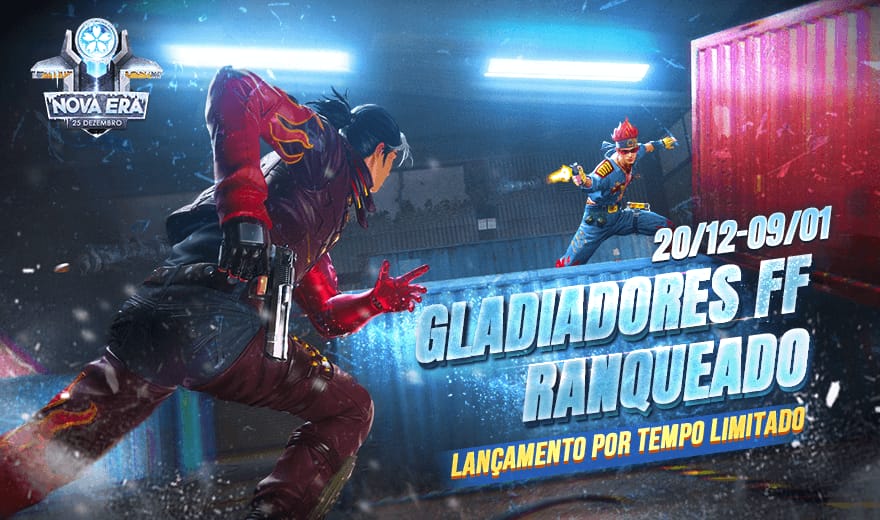 PEGUEI TOP GLOBAL GLADIADORES FF RANQUEADO EM 3 HORAS SEASON 3