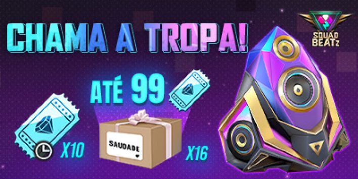 COMO CHAMAR AMIGO DE VOLTA NO FREE FIRE - E COMPLETA O EVENTO CHAMA A  TROPA! 