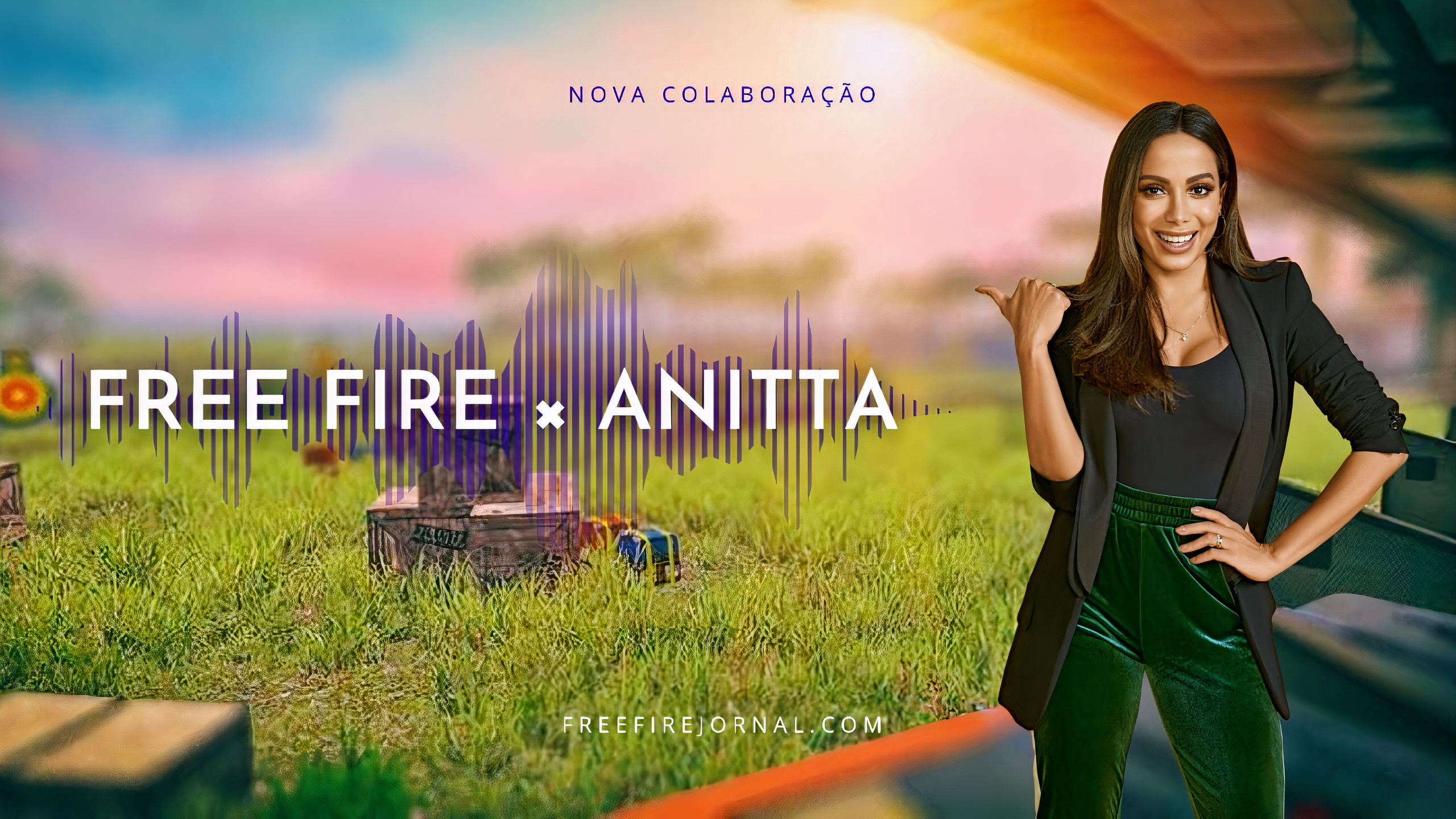 Com o nome de A patroa, Anitta vira personagem do 'Free Fire