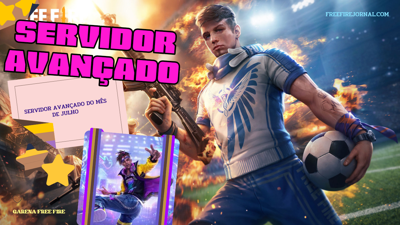 Free Fire: servidor avançado de julho ganha data; como se inscrever, free  fire