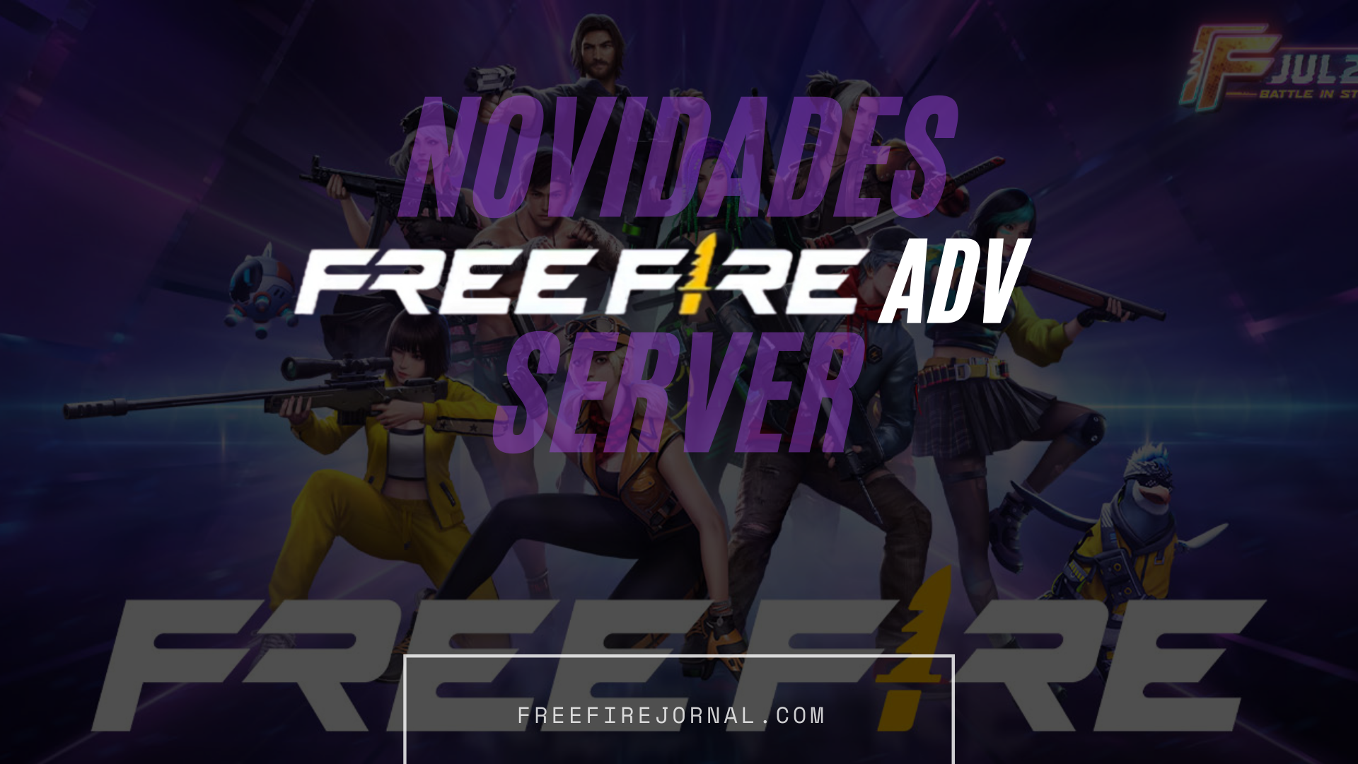 SERVIDOR AVANÇADO FREE FIRE - Jornal Gamer
