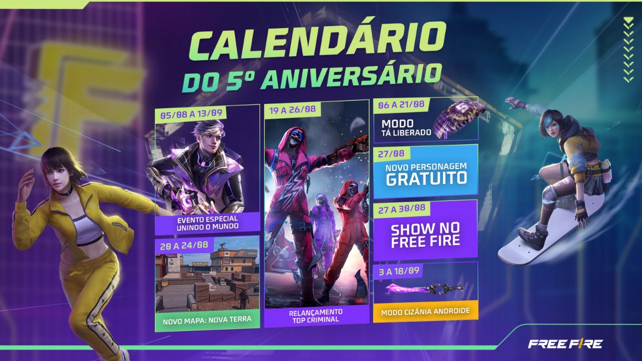 Top Criminal voltou no Free Fire: tudo o que você precisa saber - Millenium