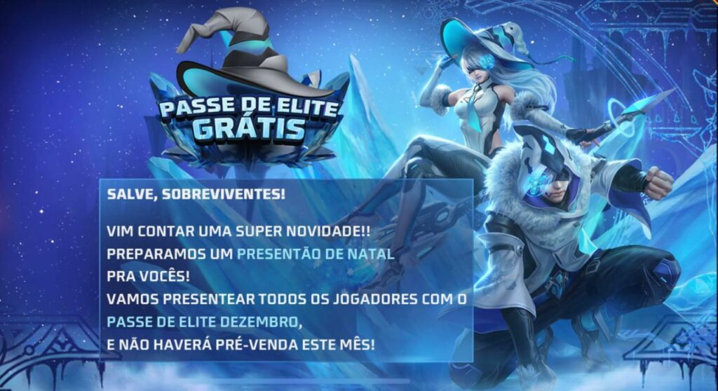 Garena Free Fire - Amanhã é dia de lançamento de um novo Passe