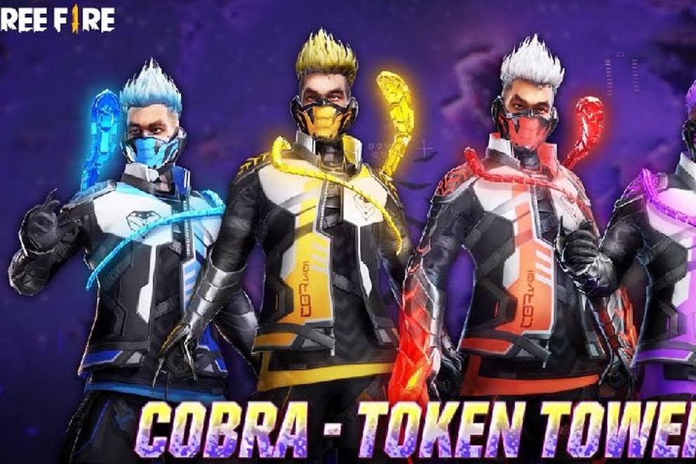 Garena Free Fire - A Torre de Tokens chegou cheia de estilo com o