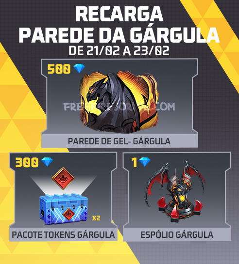 Free Fire: Evento de recarga traz parede de gel da Anitta, free fire