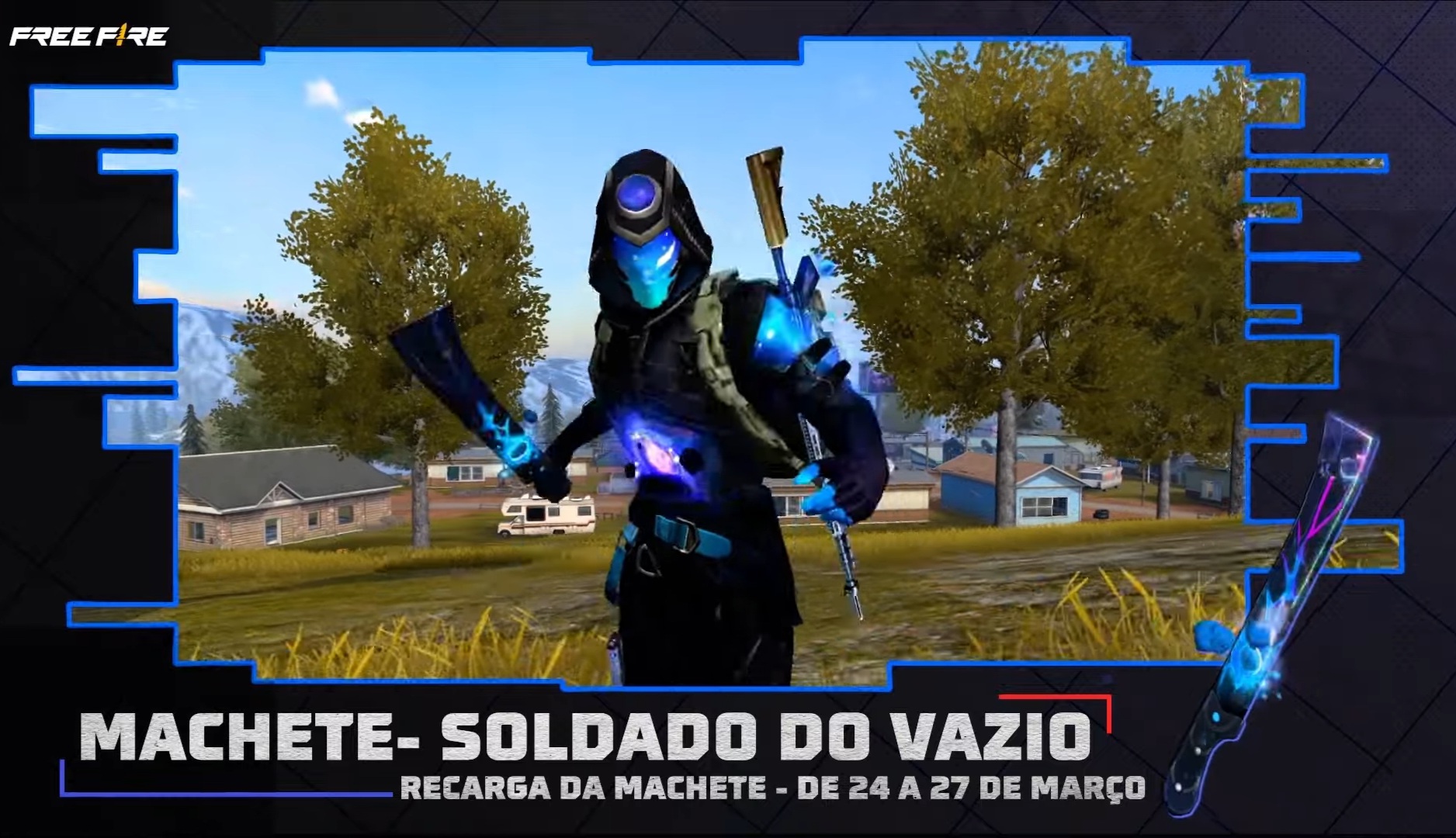 Free Fire: Evento com Pacote de Luxo e Skins Grátis !