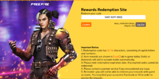 Código Free Fire 2022: CODIGUIN FF ativos 06 de Abril Rewards