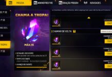 Chame de volta – Free Fire Suporte