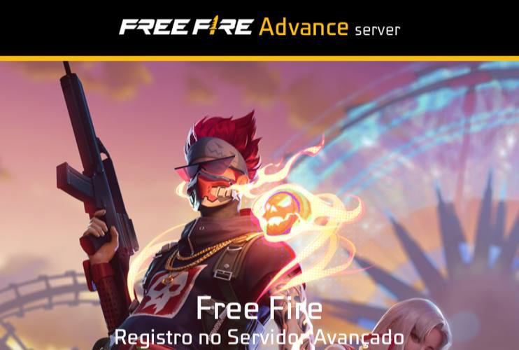 Free Fire - Servidor Avançado - Como inscrever, códigos de ativação,  horários