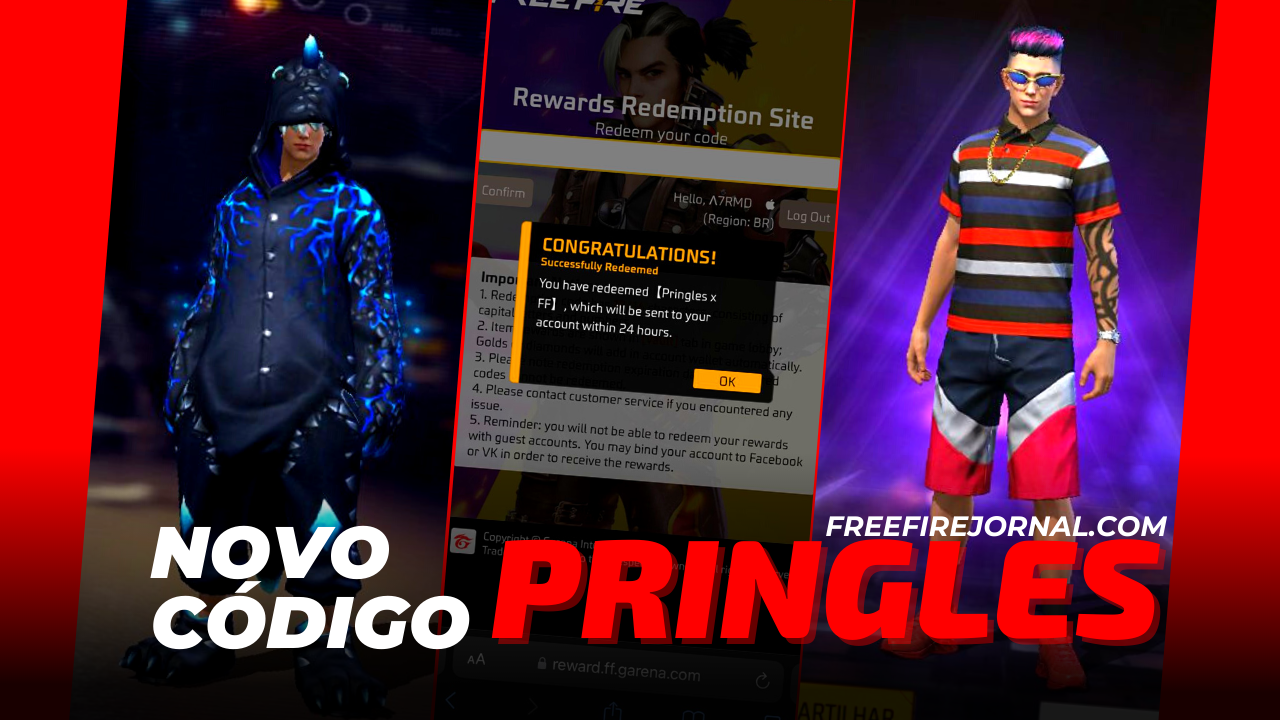 CODIGUIN FF: últimos códigos Free Fire em agosto no Rewards