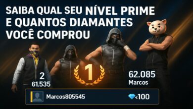 Descubra Seu Nível Prime no Free Fire e Quantos Diamantes Você Comprou