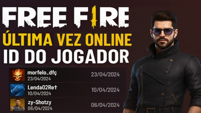 ultima vez online free fire pelo id