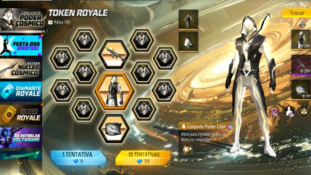 poder cosmico free fire