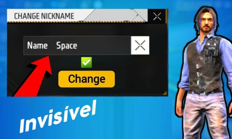 Espaço Invisível (ㅤ): como copiar, colar e usar no Free Fire e outros jogos