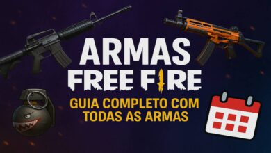 todas as armas do free fire, guia completo
