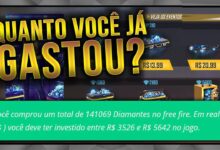 quanto gastou free fire