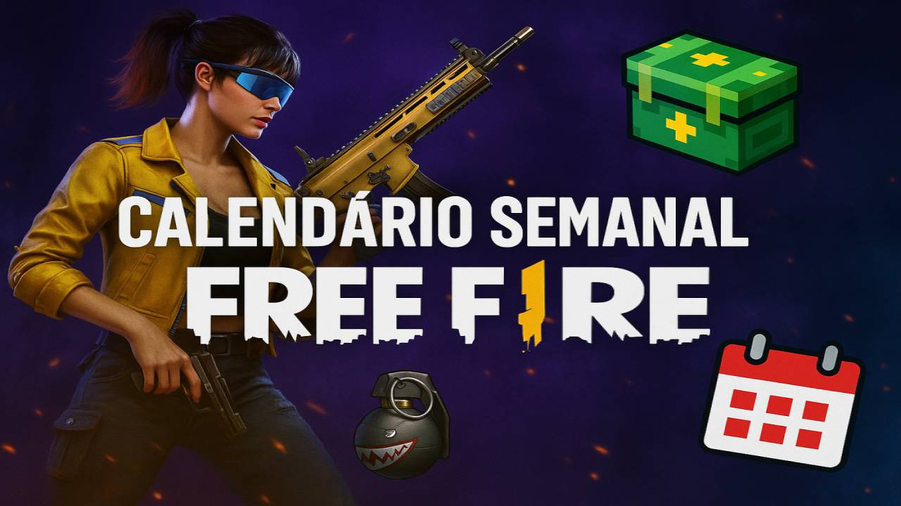 calendário semanal free fire