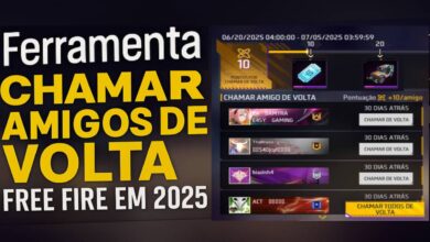 chame seus amigos de volta no free fire e receba recompensas