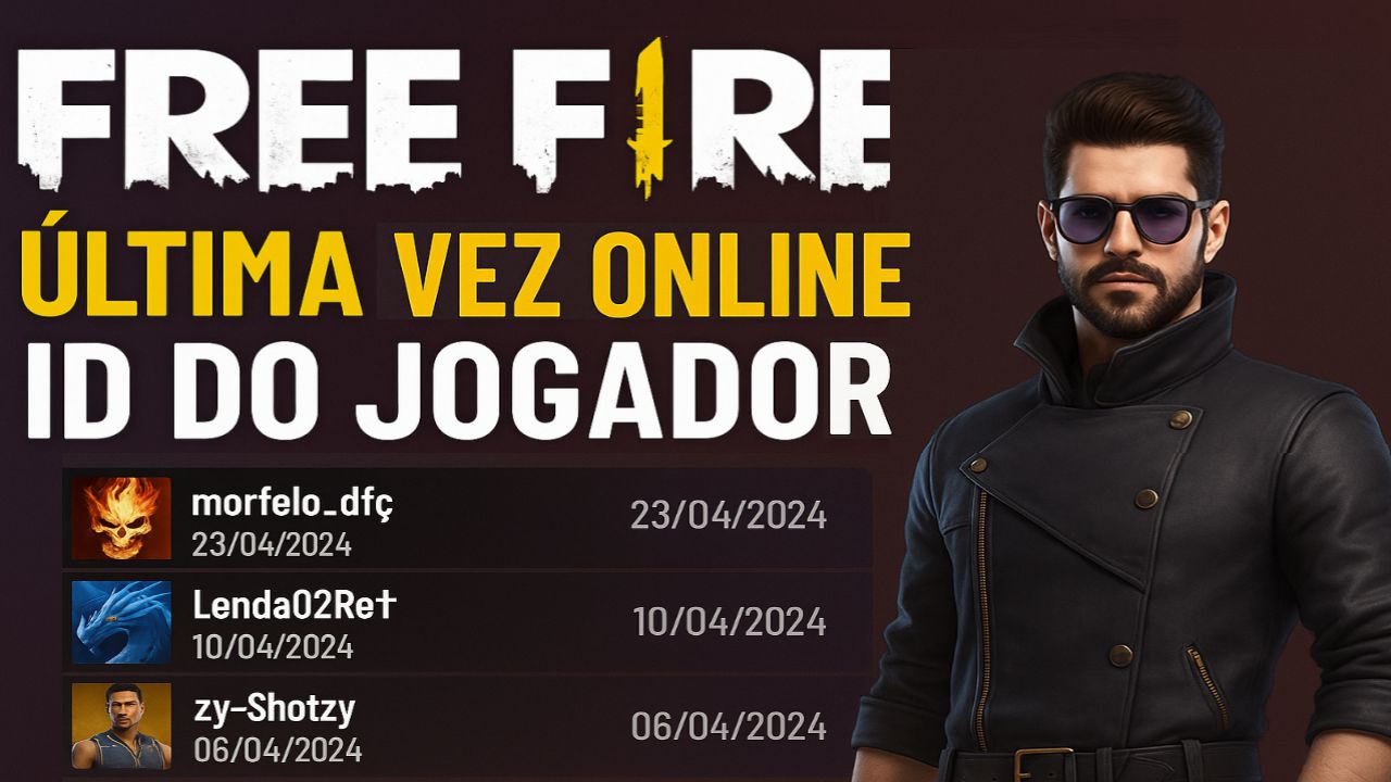 Como Descobrir a Última Vez Online com o ID do Jogador