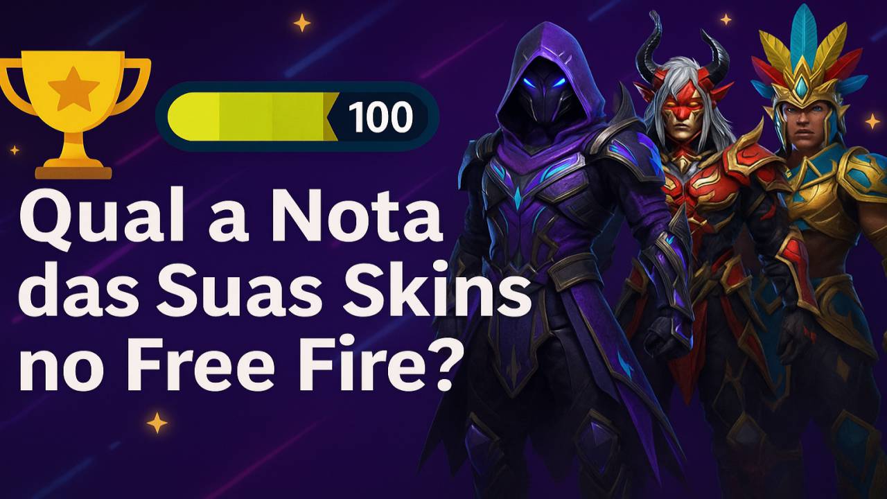 avaliar skins free fire