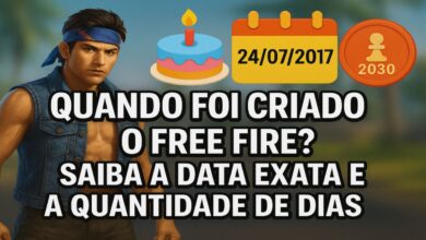 confira a data exata de criaçao do free fire