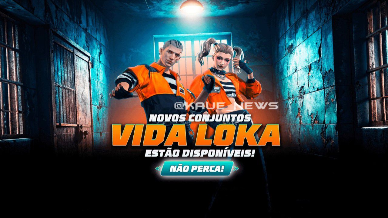 Aproveite o Evento Desconto Maluco e Garanta os Conjuntos Vida Loka no Free Fire! 🔥🎮