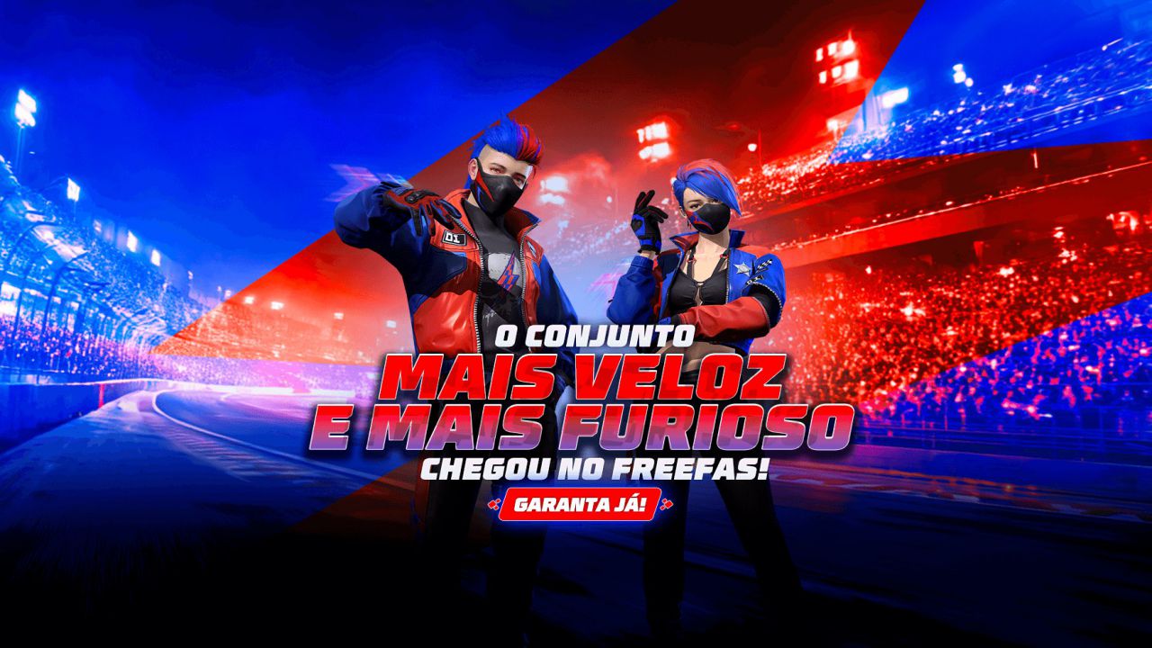 Free Fire: Como Garantir o Conjunto Furioso e Veloz e Conjunto Fúria Veloz no Token Royale